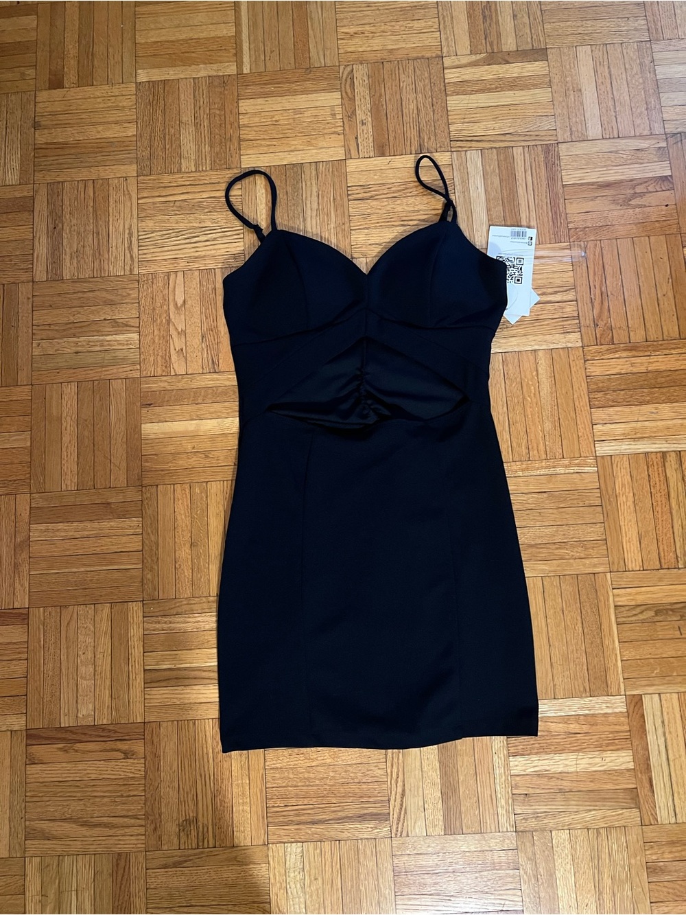 Homecoming Dress Emerald Sundae Dark Navy Blue Mini Bodycon Dress size Large